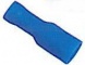 Objímka kruhová 5,0 mm modrá, 100 ks