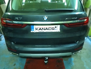Tažné zařízení BMW X5 / X6 / X7, odnímatelný vertikální bajonet