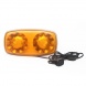 LED rampa oranžová, 20LEDx0,5W, magnet, 12-24V, 304mm, ECE R65 R10