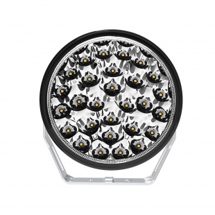 LED světlo kulaté, dálkové, 28x5W, 227mm, ECE R10