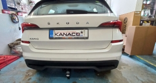 Tažné zařízení Škoda Kamiq 2019-, pevné na dva šrouby ze strany