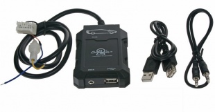 Adaptér pro ovládání USB zařízení OEM rádiem Nissan/AUX vstup