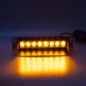 PREDATOR LED vnitřní, 8x3W, 12-24V, oranžový, 240mm, CE