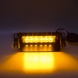 PREDATOR LED vnitřní, 6x3W, 12-24V, oranžový, 210mm, CE