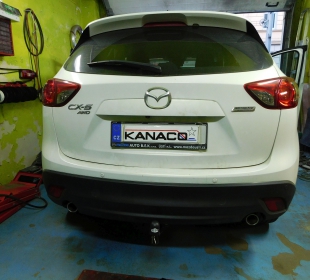 Tažné zařízení Mazda CX5 04/2012- HOOK odnímatelný vertikální bajonet