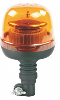 LED maják, 12-24V, 45xSMD2835 LED , oranžový, na držák, ECE R65