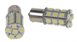 Patice BAU15s bílá, 12V, 27LED/3SMD