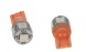 LED žárovka 12V s paticí T10 oranžová, 5LED/3SMD