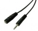 Propojovací kabel Jack 3,5mm samec/Jack 3,5mm samice 1,5m