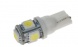 LED žárovka 24V s paticí T10 bílá, 5LED/3SMD
