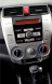 2DIN redukce pro Honda City auta s manuální klimatizací