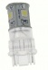 LED žárovka 12V s paticí T20 (3156) bílá, 5LED/3SMD