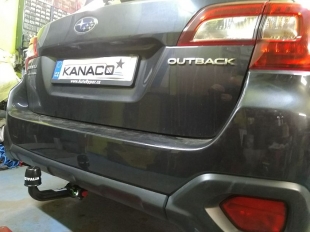 Tažné zařízení Subaru Outback, odnímatelný vertikální bajonet, od 2015