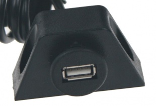 Prodlužovací kabel USB s panelem na palubní desku