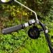 Zvukový systém na motocykl, skútr, ATV s FM, USB, BT, barva černá