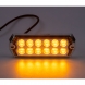 PROFI SLIM výstražné LED světlo vnější, oranžové, 12-24V, ECE R10