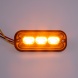 PREDATOR 3x4W LED, 12-24V, oranžový, ECE R65