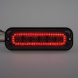 Zadní červené obrysové LED světlo s výstražným oranžovým světlem, 12-24V, ECE R65