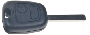 Náhr. klíč pro Peugeot 433Mhz, 2-tlačítkový