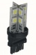 LED žárovka 12V s paticí T20 (3157) bílá, 16LED/3SMD