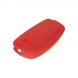 Silikonový obal pro klíč Audi 3-tlačítkový, červený
