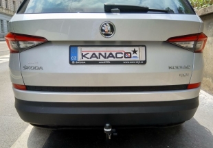 Tažné zařízení Škoda Kodiaq 2016-, odnímatelný bajonet BMA