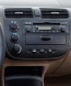 ISO redukce pro Honda Civic 2003- automat. clima, 7/2001-2003 s CD přehrávačem