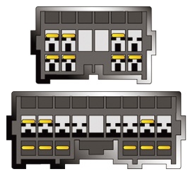 Konektor ISO VOLVO 850-960 93>,S40