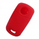 Silikonový obal pro klíč Opel 2-tlačítkový, červený