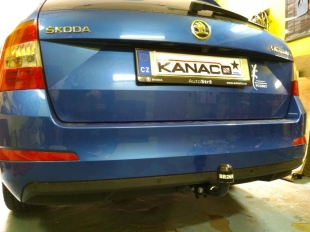 Tažné zařízení ŠKODA Octavia 3,4 sedan/kombi 2WD, VW Golf 7 Variant (+4Motion), Seat Leon 2020- Brink pevný čep 2 šrouby ze strany