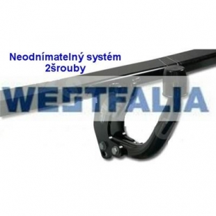 Tažné zařízení Škoda Yeti 2009- pevný čep 2 šrouby ze strany