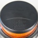 LED maják, 12-24V, 18x1W oranžový, magnet, ECE R65