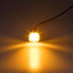 PROFI výstražné LED světlo vnější oranžové, 12-24V, ECE R65