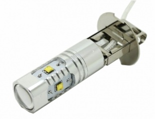CREE LED H3 12-24V, 25W (5x5W) bílá