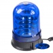 LED maják, 12-24V, 24x3W modrý, magnet, ECE R65