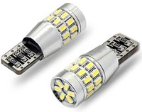 LED žárovka 12V T10 bílá, 30LED/3014SMD