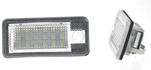 LED osvětlení SPZ do vozu Audi A3, A4, A6, A8, Q7