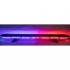 LED rampa 1341mm, modro-červená, 12-24V, ECE R65