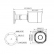 Dahua HAC-B2A21-0360B 2 Mpx kompaktní HDCVI kamera