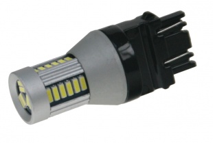 LED T20 (3157) bílá, 12-24V, 30LED/4014SMD