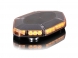 LED rampa 419mm, oranžová, magnet, 12-24V, homologace ECE R65