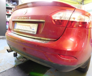 Tažné zařízení Renault Fluence, od 2010 odnímatelný horizontální bajonet Galia