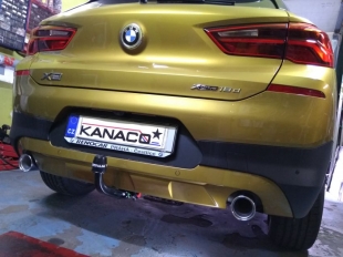 Tažné zařízení BMW X2 (F39) 2017-, odnímatelný vertikální bajonet