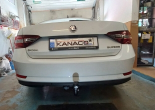 Tažné zařízení Škoda Superb III sedan/kombi 06/2015- odnímatelný bajonet