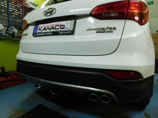 Tažné zařízení Hyundai Santa Fe 2012- (DM) odnímatelný vertikální bajonet Westfalia
