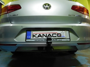Tažné zařízení VW Passat 2014- (B8) / Škoda Superb III Westfalia - odnímatelný vertikální bajonet