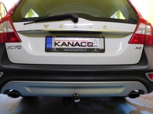 Tažné zařízení Volvo XC70 2007- i 2011-, BRINK pevný čep 2 šrouby ze strany