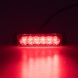 SLIM výstražné LED světlo vnější, červené, 12-24V, ECE R65