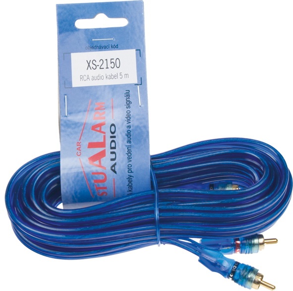 RCA audio kabel BLUE BASIC line, 5m Kanaco, spol. s r.o.