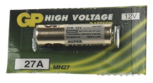 Baterie GP 27A 12V alkalická
